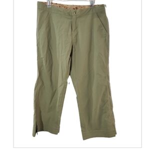 Kuhl Cropped Pants Dry Stretch Evaporative Comfort Large